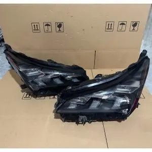 Lexus NX three beam LED headlights