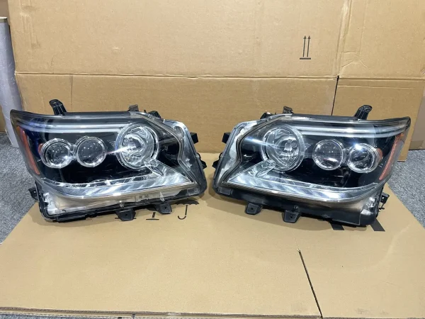 Lexus GX original headlights close - up for 2014 - 2019 GX460, GX400 models