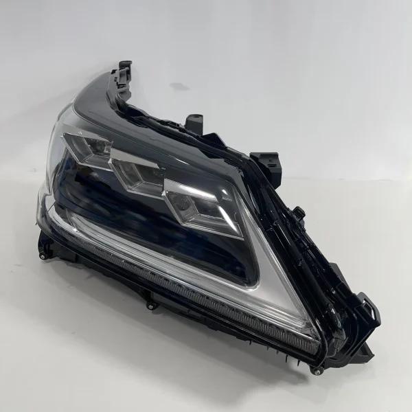 Lexus LX570 original headlights close - up for 2016 - 2020 models