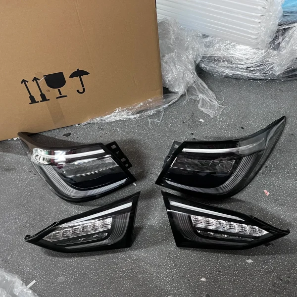 Infiniti Q50 Black LED Taillight Detail for 2018 - 2023