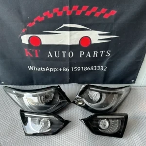 Infiniti Q50 black taillights Venom-style lens view full set